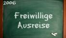 Freiwillige Ausreise ist ein offizieller Behördenterminus: Er wird verwendet, wenn abgelehnte Asylbewerber aus deutschen Abschiebehaftanstalten in ihre Herkunftsländer zurückkehren - wobei die Freiwilligkeit in vielen Fällen zweifelhaft ist. Foto: news.de
