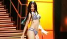 Fonthip Watcharatrakul, die Miss Thailand 2010, will noch höher hinaus und den Missen-Himmel erklimmen: Bei dem Wettbewerb zur Miss Universe in Las Vegas bezirzt sie die Jury im Glitzerbikini. Foto: ap