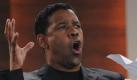 Denzel Washington trällerte ein Liedchen. Foto: dpa