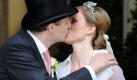 Georg Friedrich Prinz von Preußen und Sophie Prinzessin von Isenburg haben in Potsdam geheiratet. Foto: dpa