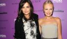 Actors Katie Holmes, left, and Malin Akerman attend the premiere of 'The Romantics' hosted by The Cinema Society on Tuesday, Sept. 7, 2010 in New York. (AP Photo/Evan Agostini)

 Foto: ap