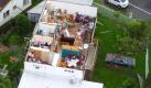 Ein Tornado hat in Australien ein Dach sauber vom Haus getrennt. Foto: Queensland Department of Community Service Foto: dpa