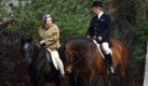 Die große Leidenschaft von Elizabeth II. sind Tiere. Pferde haben es ihr ganz besonders angetan. Regelmäßig besucht sie das berühmte Pferderennen in Ascot und ritt auch früher regelmäßig aus. Wegen anhaltender Knieschmerzen verboten ihr die Ärzte vor einem Jahr das Reiten.  Foto: dpa
