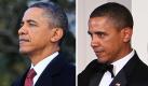 Fotos von US-Präsident Barack Obama am Tag der Staatsvisite des chinesischen Staatschef Hu Jintao sorgen für Rätselraten in den USA: Denn wie es aussieht, hat sich Obama extra für seinen Gast einer Verjüngungskur unterzogen und seine Haare gefärbt. Foto: dpa