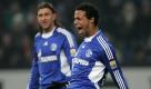 18 Jahre, zweiter Bundesligatreffer: Schalkes Mittelfeldspieler Joel Matip trifft in der Nachspielzeit der ersten Hälfte zum 1:0 für die Knappen und schreit seine Freude heraus. Foto: ddp