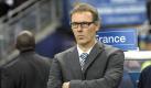 Das Team von Frankreichs Coach Laurent Blanc hat sich doch noch für die EM qualifiziert. Foto: Horacio Villalobos. Foto: dpa