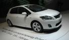 Bei Toyota wird das Hybridmodell Auris HSD ins Rampenlicht gerückt. Foto: press-inform