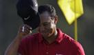 Superstar Tiger Woods belegt vor der Schlussrunde beim US Masters in Augusta den dritten Platz.Bei seinem Comeback nach fünfmonatiger Turnierpause wegen Sexskandale und Eheprobleme spielte Woods mit altem Biss. Foto: ap