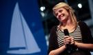 Die jüngste Weltumseglerin Jessica Watson (Australien) spricht in Düsseldorf auf der boot. Die weltgrößte Wassersportmesse ist am Samstag in Duesseldorf eröffnet worden. Bis zum 30. Januar 2011 zeigen rund 1.570 Aussteller aus mehr als 60 Laendern unter anderem Yachten, Tauch- und Angelsportausrüstungen, Surfsportbedarf und Ziele für den Wassersporturlaub. Foto: ap