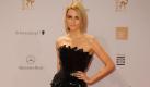 Wunderschön! Topmodel Eva Padberg in LeVer Couture. Foto: dpa