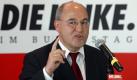 Er hat schon einen Topposten bei den Linken: Gregor Gysi ist - bisher neben Oskar Lafontaine - Vorsitzender der Fraktion die Linke. Foto: dpa, Linke