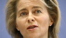 Bundesfamilienministerin Ursula von der Leyen (CDU) qualifiziert sich nicht nur mit ihren sieben Kindern. Die Assistenzrztin hat sich wahrscheinlich schon in der Ausbildung mit denFolgen des Komasaufens auseinandersetzen mssen. Foto: ap