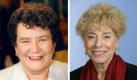 Diese Frauen kandidierten für das Amt des Bundespräsidenten (von links nach rechts): Annemarie Renger (1979), Luise Rinser (1984), Hildegard Hamm-Brücher (1994), Uta Ranke-Heinemann (1999), Dagmar Schipanski (1999) und Gesine Schwan (2004/2009). Foto: dpa