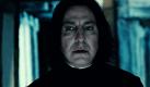 Auch Professor Serverus Snape (Alan Rickman) wird ein gut gehütetes Geheimnis lüften. Wenn er in Harrys Augen blickt, wird ihm schwer ums Herz... Foto: Warner