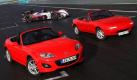 Zwei Generationen MX-5: Die erste Baureihe (rechts) ist schon unter 2000 Euro zu haben. Foto: press-inform