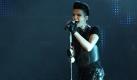 Zur Pressekonferenz kam er noch im legeren Overall, zur Singveranstaltung am Abend trat Bill Kaulitz in deutlich strafferer Gaderobe an. Er und seine Mannen von Tokio Hotel performten beim MTV World Stage Live nahe der malaysischen Hauptstadt Kuala Lumpur. Foto: ap