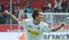 Patrick Herrmann hat sich bei Borussia Mönchengladbach schon in der abgelaufenen Spielzeit mit 13 Einsätzen empfohlen. Am vergangenen Wochenende gelang ihm bei dem spektakulären 6:3-Erfolg in Leverkusen sein erster Doppelpack. Foto: dpa