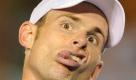 Andy Roddick of the United States makes a face during his Men's singles semifinal match against Switzerland's Roger Federer at the Australian Open Tennis Championship in Melbourne, Australia, Thursday, Jan. 29, 2009. (AP Photo/Andrew Brownbill) Foto: ap