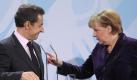 Nicolas Sarkozy und Angela Merkel planen ein sogenanntes «Grünbuch» mit konkreten Vorschlägen für eine Angleichung der Firmenbesteuerung. Foto: Wolfgang Kumm / Archiv Foto: dpa