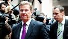 Außenminister Guido Westerwelle während seiner Ankunft beim EU-Sondergipfel in Brüssel. Die EU wird in dem kurzfristig angesetzten Sondergipfel über das weitere Vorgehen gegenüber Libyen entscheiden.  Foto: dapd