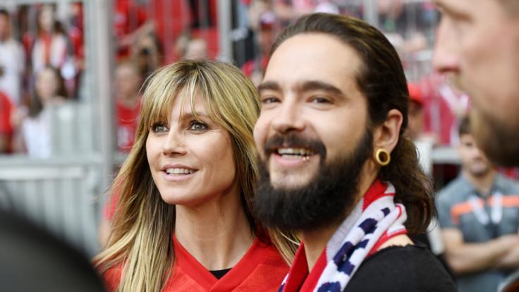 Heidi Klum und Tom Kaulitz in München.