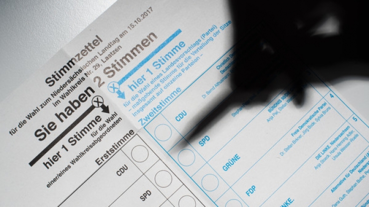 Landtagswahl in Niedersachsen am 15. Oktober 2017.