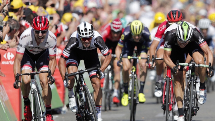 Die Tour de France ist für die Sportler kein leichtes Unterfangen.
