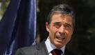 NATO-Generalsekretär Anders Fogh Rasmussen besuchte im April Kabul. Foto: S. Sabawoon Foto: dpa