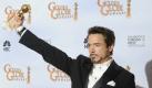 Robert Downey Jr. durfte sich über den Golden Globe in der Kategorie des besten Schauspielers Musical/Comedy freuen. Geehrt wurde er für die Rolle in Sherlock Holmes. Foto: dpa