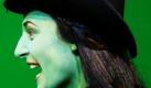 NEU (Vorname der Künstlerin Verkaik korrigiert) - Die Musical-Darstellerinnen Lucy Scherer (l) als Hexe Glinda und Willemijn Verkaik (r) als Hexe Elphaba zeigen am Montag (12.11.2007) im Musical-Theater Palladium in Stuttgart-Möhringen Szenen aus dem Musical 'Wicked - Die Hexen von Oz'. Am Donnerstag (15.11.2007) feiert das Musical, das im Jahre 2003 in New York uraufgeführt wurde, in Stuttgart seine Deutschlandpremiere. Erzählt wird die Geschichte zweier unterschiedlicher Hexen, die nach anfänglichen Schwierigkeiten Freundschaft schließen. Foto: Bernd Weißbrod dpa/lsw +++(c) dpa - Bildfunk+++ Foto: dpa
