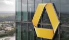 ARCHIV - Das neue Logo der Commerzbank, aufgenommen am «Gallileo-Hochhaus in Frankfurt am Main.(Archivfoto vom 16.09.2010). Die europäische Bankenaufsicht EBA will Ende Juni oder Anfang Juli 2011 die endgültigen Ergebnisse des Banken-Stresstests, an dem sich auch 13 Deutsche Institute beteiligten, veröffentlichen. Foto: Fredrik von Erichsen dpa (zu dpa: 'Themenpaket Banken-Stresstest' vom 02.06.2011) +++(c) dpa - Bildfunk+++  Foto: dpa