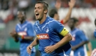 Auch hier half ein Tor: Erst nach dem Kopfballtreffer von Verteidiger und Kapitän Per Nilsson nach einer Ecke begann die Offensivphase von Hoffenheim so richtig. Maicosuel, Luis Gustavo und Demba Ba ließen aber beste Chancen aus. Foto: dpa