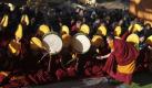 In Tibet wird das neue Jahr willkommen geheißen. Die Feierlichkeiten halten drei Tage an. Foto: ap