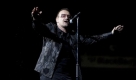 Bono, Sänger der Band U2, beim Auftritt im Roger-Center in Toronto auf der aktuellen 360-Tour. Foto: ap
