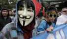 Auch in Chile wurde protestiert: Hunderttausende Studenten und Gewerkschafter gingen ab Mai mehrere Wochen auf die Straße, um gegen die schlechten Bildungsstandards zu demonstrieren. Ihre Forderung: eine grundlegende Reform des Schulwesens. Mittlerweile ist die Protestbewegung auch auf andere südamerikanische Länder übergesprungen.  Foto: dapd