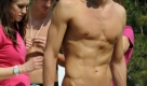Essen, schlafen und schwimmen, das ist alles, was ich kann. (Der achtmalige Schwimm-Olympiasieger Michael Phelps ber sich) Foto: ddp
