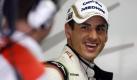 Force India: Vergangene Saison lief es für Adrian Sutil in der Formel 1 so gut wie noch nie. Mit einem zehnten Platz in der Fahrerwertung kann der Gräfelfinger (Bayern) optimistisch auf das kommende Jahr schauen. Foto: dpa