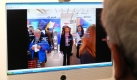 Die Gesichtserkennungssoftware des Fraunhofer Instituts erkennt das Geschlecht und die Emotionen in den gescannten Gesichtern. Eindrucksvoll demonstriert wurde das jedem Betrachter vor dem Monitor. Foto: news.de
