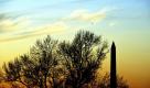 Das Washington Monument ist vor dem winterlichen Himmel in der US-amerikanischen Hauptstadt Washington zu sehen. Foto: ap
