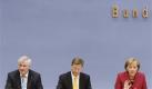 Seehofer, Westerwelle, Merkel (Foto)