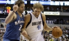 Superstar Dirk Nowitzki ist mit seinem Team, den Dallas Mavericks, in die neue NBA-Saison gestartet. Allerdings verlor die Mannschaft gegen die Washington Wizards 102-91. Foto: ap