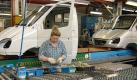 Produktion des Gazelle-EkonomLastwagens bei GAZ (Gorky Automobile Plant) in Nischni Nowgorod (Archivfoto vom 6.8.2009). Foto: dpa