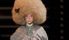 a model presents a creation by American fashion designer Marc Jacobs for Louis Vuitton's Ready to Wear Spring Summer 2010 fashion collection, in Paris, Wednesday Oct. 7, 2009. (AP Photo/Michel Euler) Foto: AP