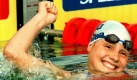 Preisträgerin 1994: Julia Jung. Die ehemalige Schwimmerin feierte in dem Jahr ihren ersten großen Auftritt, als sie bei der WM Silber mit der 4x200-Meter-Staffel holte. Ein Jahr später schaffte sie als Doppel-Europameisterin ihren internationalen Durchbruch. Da sie an ihre Erfolge jedoch nicht anknüpfen konnte und vom Verletzungspech geplagt wurde, beendete die heute 30-Jährige kurz nach dem Nichterreichen der Olympischen Spiele 1996 ihre Karriere. Foto: dpa