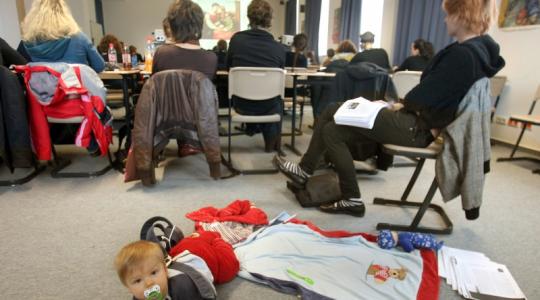 Studieren mit Kind (Foto)