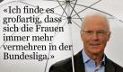Ein ausgewiesener Kenner und Freund des Frauenfußballs war der Ehrenpräsident des FC Bayern München. Foto: news.de (Montage)