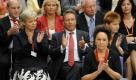 Die Linke hat ihren Delegierten die Entscheidung freigestellt: Kandidatin Luc Jochimsen zieht ihre Bewerbung zurück. Foto: ap
