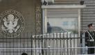 US-Botschaft in Peking: Hier soll der blinde chinesische Dissident Chen Guangcheng Zuflucht gesucht haben. Foto: Kyodo/MAXPPP Foto: dpa