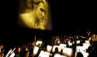 Das hr-Sinfonieorchester unter der Leitung von Frank Strobel probt  in Berlin für die Premiere der restaurierten Fassung des Stummfilms Die Nibelungen von Fritz Lang. Die restaurierte Fassung wird am Abend in der Deutschen Oper in Berlin welturaufgeführt.  Foto: ap