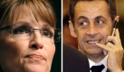 Palin (links) fllt auf einen kanadischen Komiker rein, der sich am Telefon als Frankreichs Prsident Nicolas Sarkozy ausgibt. Die Republikanerin plaudert in dem Gesprch etwa ber das Jagen und ihre politischen Ambitionen: Als der Komiker ihr damit schmeichelte, dass sie eines Tages eine gute Prsidentin abgeben wrde, lacht Palin und sagt: Vielleicht in acht Jahren. Foto: dpa